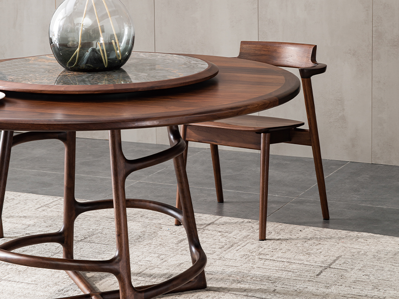 木质感家具·工厂直营店意式极简餐厅餐桌椅102