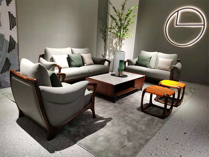 木质感家具·工厂直营店意式极简客厅沙发107沙发