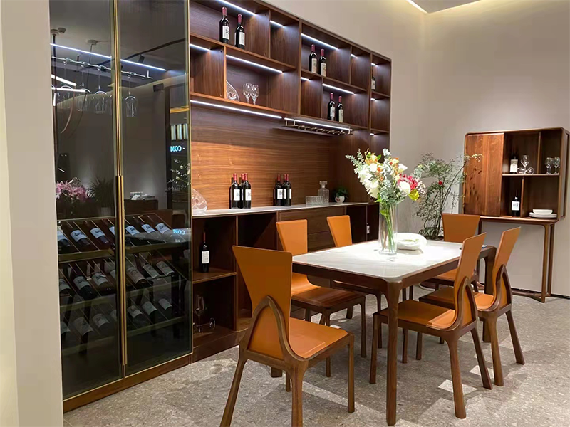 木质感家具·工厂直营店意式极简餐厅餐桌椅107餐桌