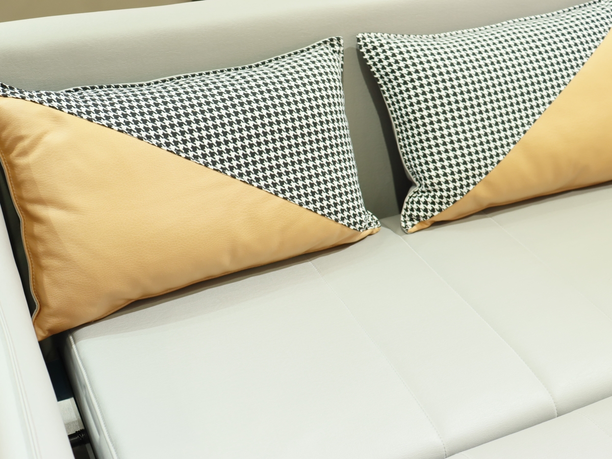 欧泰多功能沙发 意式极简风格科技布沙发床2960002