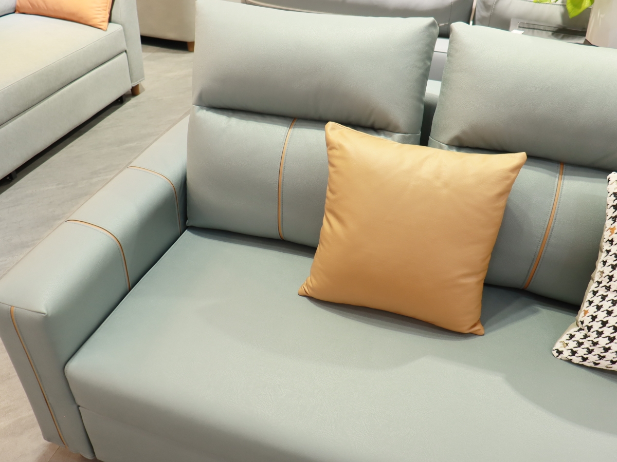 欧泰多功能沙发 现代简约科技布沙发床2960007