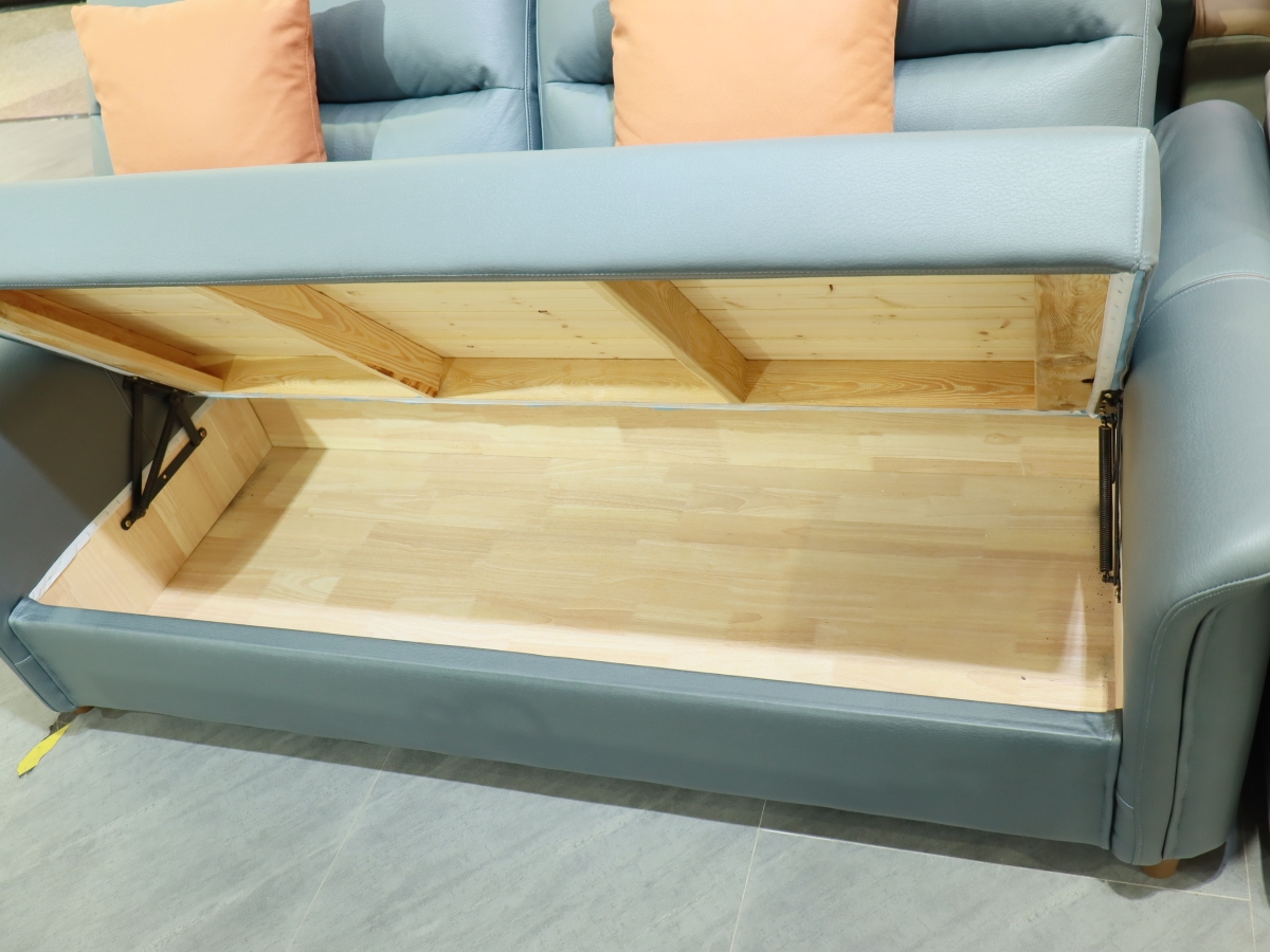 欧泰多功能沙发 意式极简科技布沙发床2960010