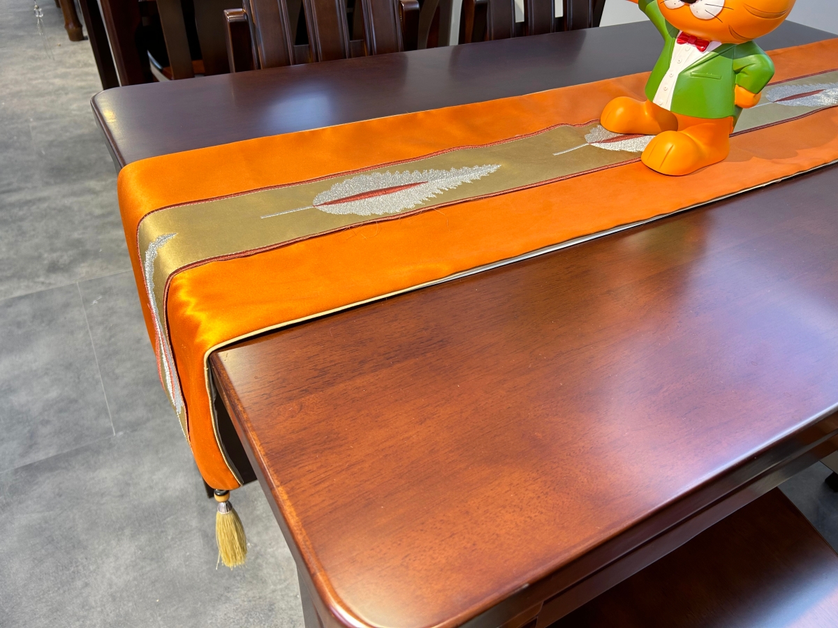 瑞升实木餐桌 橡胶木方形长餐桌3020008